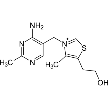 Vitamin B1 chemical structure